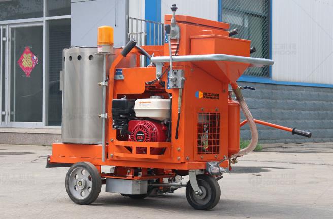 路面劃線機(jī)可自動完成加壓噴涂